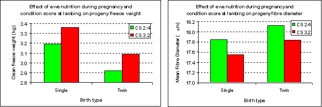 Progeny fleece and progeny fibre graphs